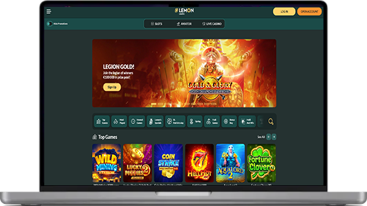 Lemon Casino Desktop
